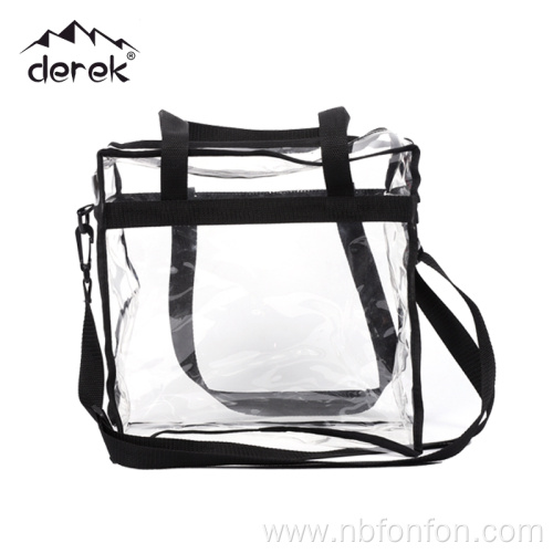 PVC shoulder bag PVC crossbody bag Fashion shoulder large capacity crossbody bag